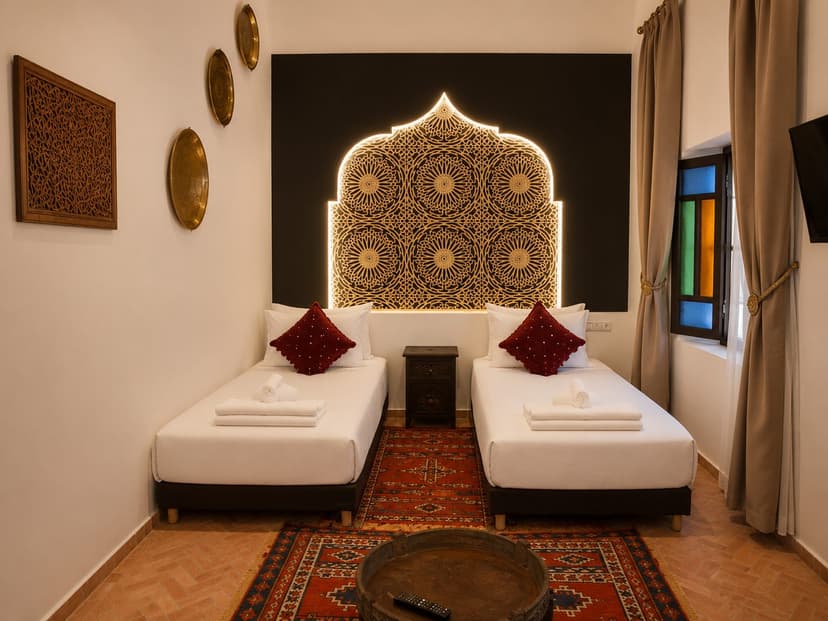 Chambre Bou Inania — Deluxe Twin / Double