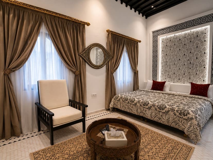 Chambre Bab Mansour — Deluxe Queen Room